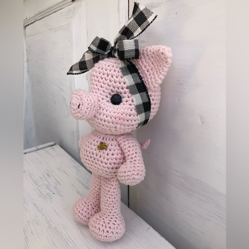 Crochet piggy 🐷 - Picture 4 of 4